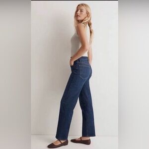 Madewell Jeans Women's Size 25 The Perfect Vintage Wide Leg Blue Denim